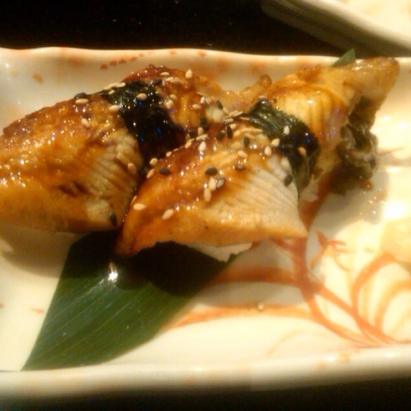 Photo taken at Chomp Sushi &amp; Teppan Grill by Steve F. on 12/12/2012