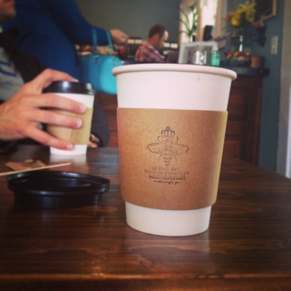 4/19/2014にStephanie C.がQueen Bee Coffee Companyで撮った写真