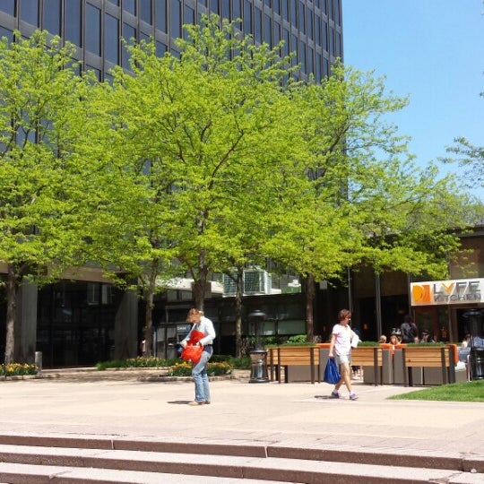 Photo taken at Downtown Evanston by Deirdre H. on 5/21/2014