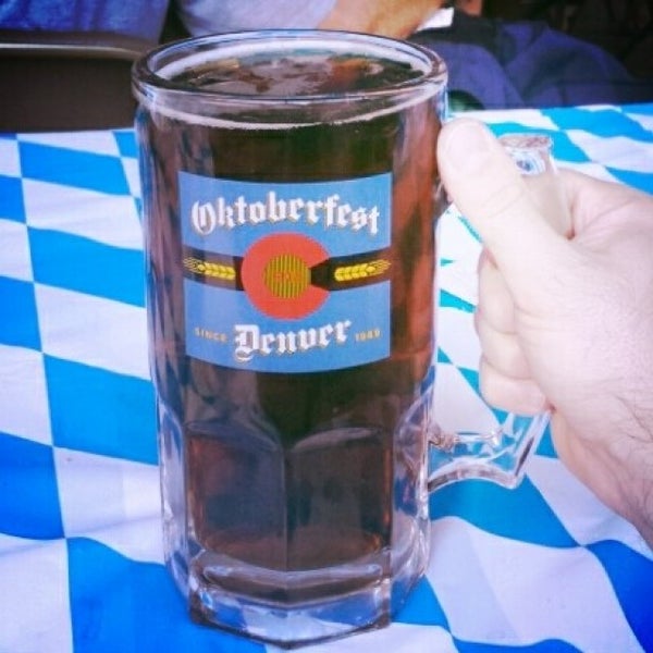 Photo taken at Denver Oktoberfest by Emmerson E. on 9/27/2015