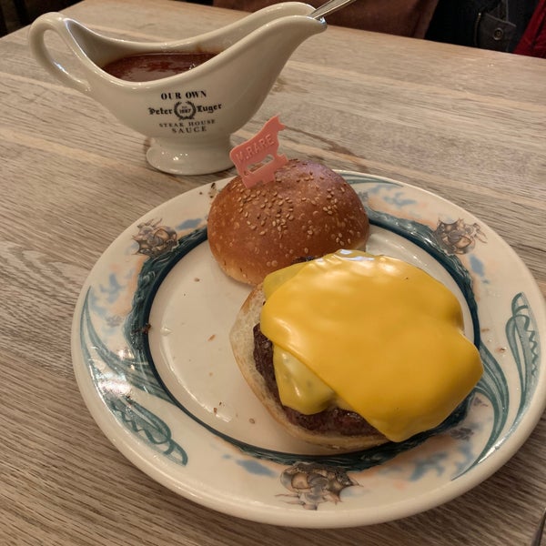 Photo taken at Peter Luger Steak House by Tara R. on 1/3/2020