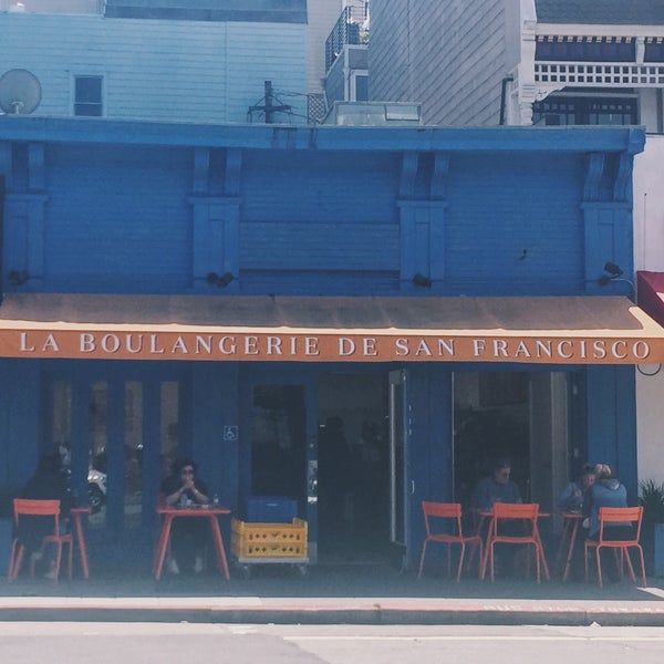 5/3/2016 tarihinde Brooklyn B.ziyaretçi tarafından La Boulangerie de San Francisco'de çekilen fotoğraf