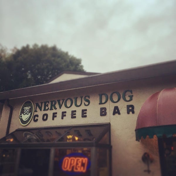 Photo taken at Nervous Dog Coffee Bar &amp; Roaster by Lee B. on 10/3/2015