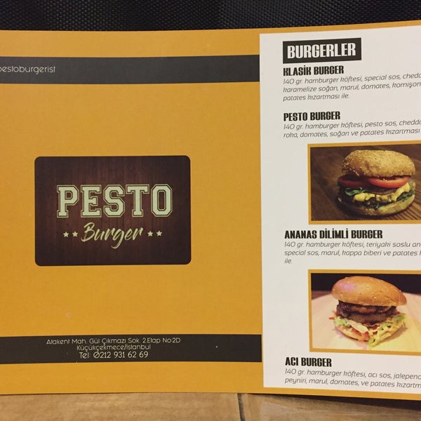 Pesto Burger Atakent 5 Dicas