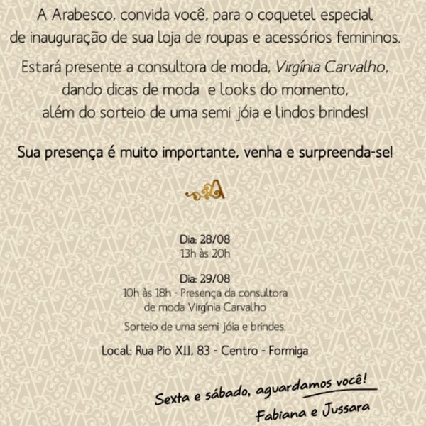 Das Foto wurde bei Arabesco Moda &amp; Acessórios von Arabesco Moda &amp; Acessórios am 8/27/2015 aufgenommen