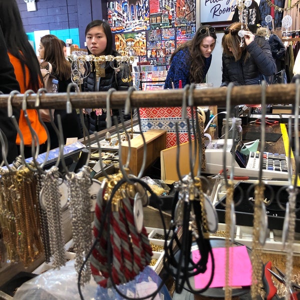 Photo taken at Artists and Fleas at Chelsea Market by Robin D. on 2/17/2020