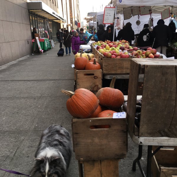 Photo taken at Columbia Greenmarket by Robin D. on 12/10/2017