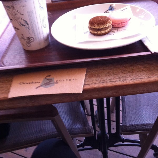 Photo taken at Caribou Coffee by 1907 💛💙 A. on 5/7/2013