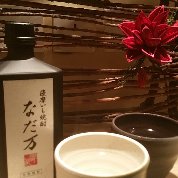 Hot hot shochu at this cold weather