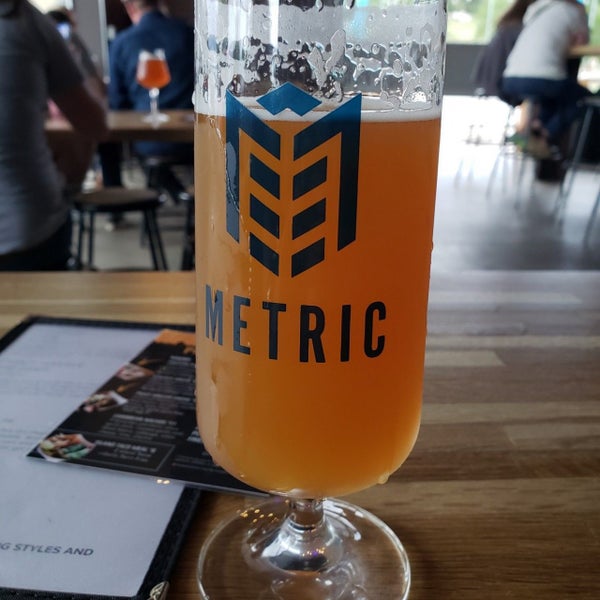 Photo taken at Metric Brewing by Nathan V. on 6/30/2019