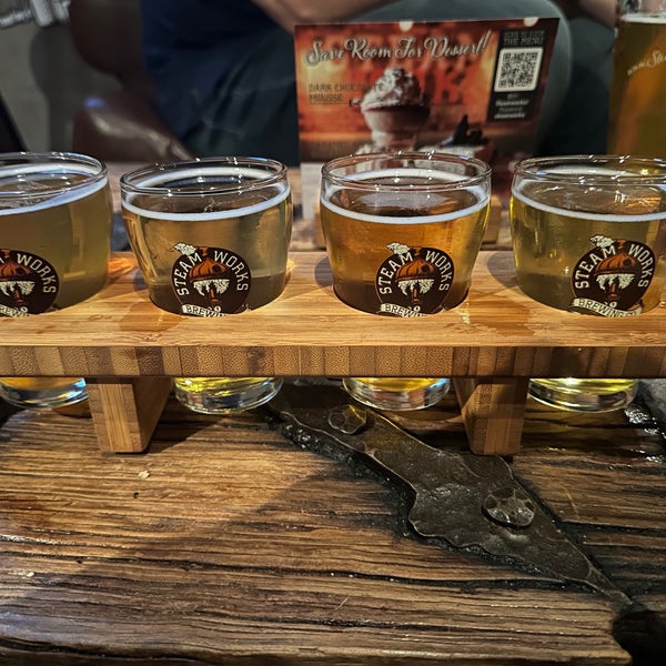 Photo taken at Steamworks Brewing Company by Jan D. on 1/24/2023