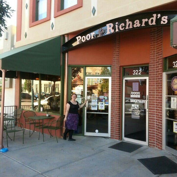 Photo taken at Poor Richard&#39;s Bookstore by Webster M. on 9/20/2015