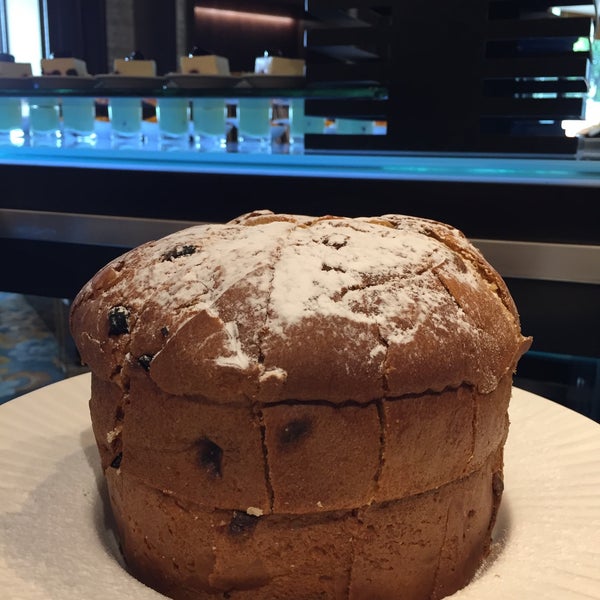 Delicious Panettone serving at Christmas Tea Buffet @ Lobby Lounge