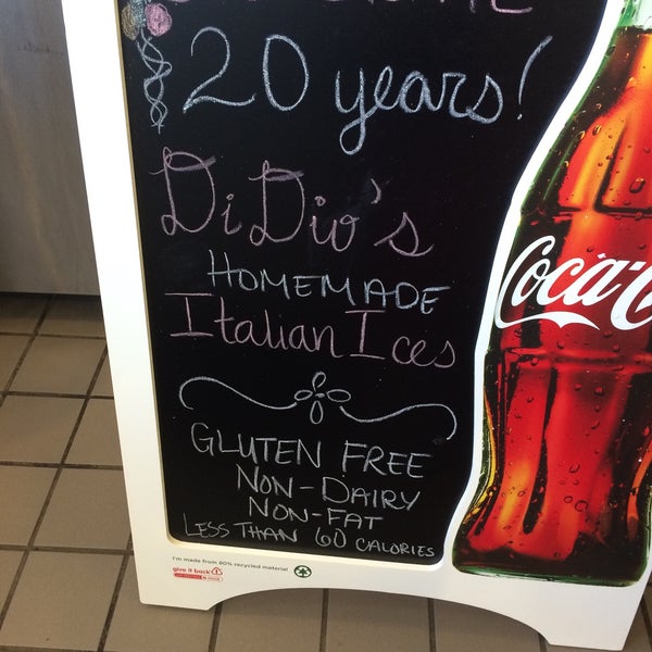 Photo taken at DiDio&#39;s Italian ice by Erin L. on 8/28/2015