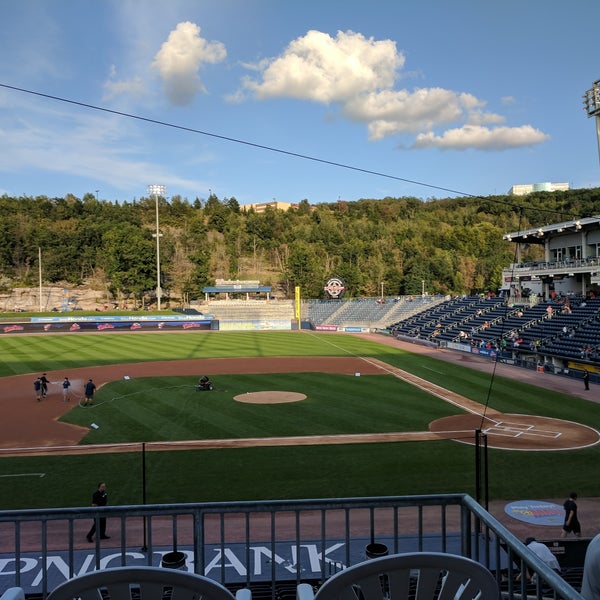 Photo taken at PNC Field by Michael O. on 8/28/2017