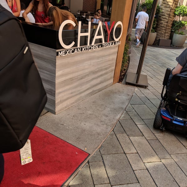 Photo taken at Chayo Mexican Kitchen + Tequila Bar by Michael O. on 8/10/2018