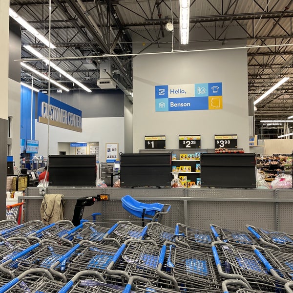 Walmart Supercenter Benson'da Hipermarket