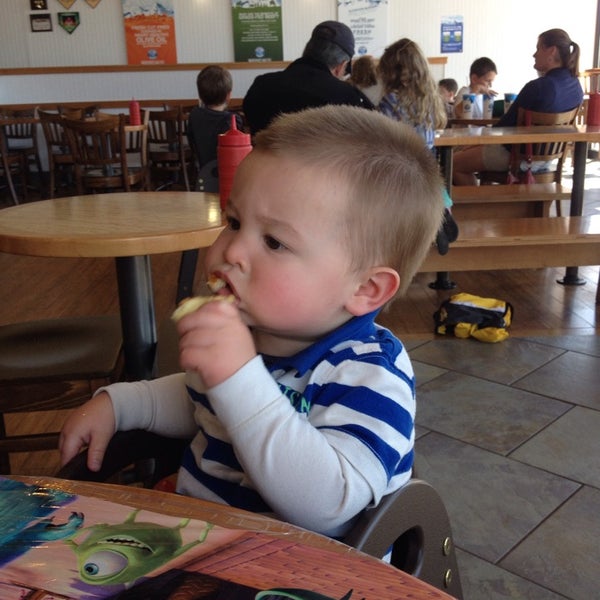 Photo taken at Elevation Burger by amber O. on 4/27/2014