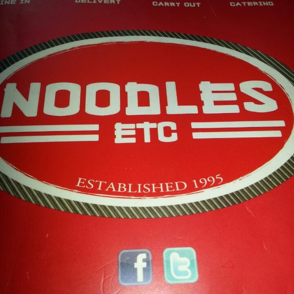 รูปภาพถ่ายที่ Noodles, Etc. โดย Bill G. เมื่อ 8/21/2013