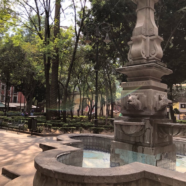 Photo taken at Jardín Centenario by Josh A. on 2/19/2018