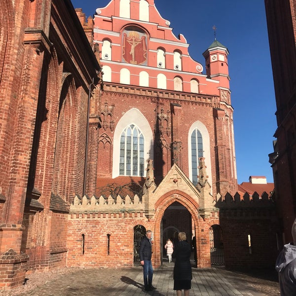 4/30/2022 tarihinde Nikita S.ziyaretçi tarafından Šv. Onos bažnyčia | St. Anne&#39;s Church'de çekilen fotoğraf