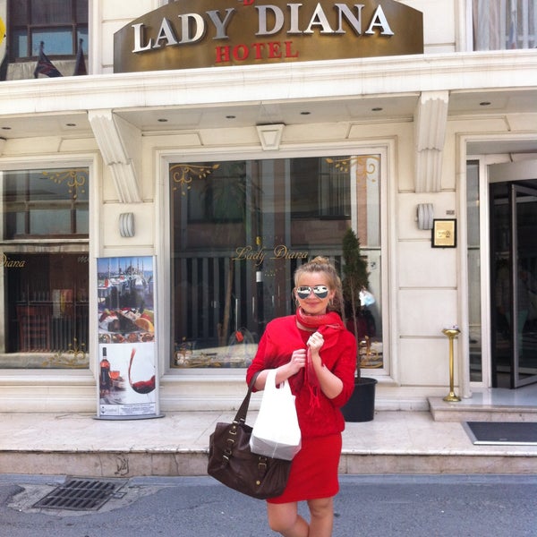 Photo taken at Lady Diana Hotel Istanbul by Lady D. on 5/8/2013