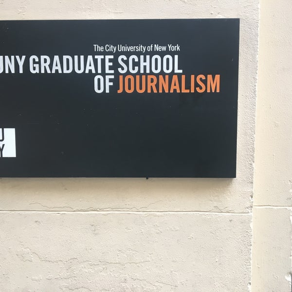 Photo taken at CUNY Graduate School of Journalism by Emilie R. on 9/1/2017