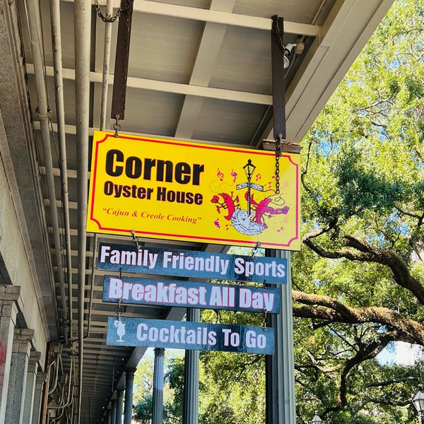 Corner Oyster Bar & Grill French Quarter 500 Saint Peter St