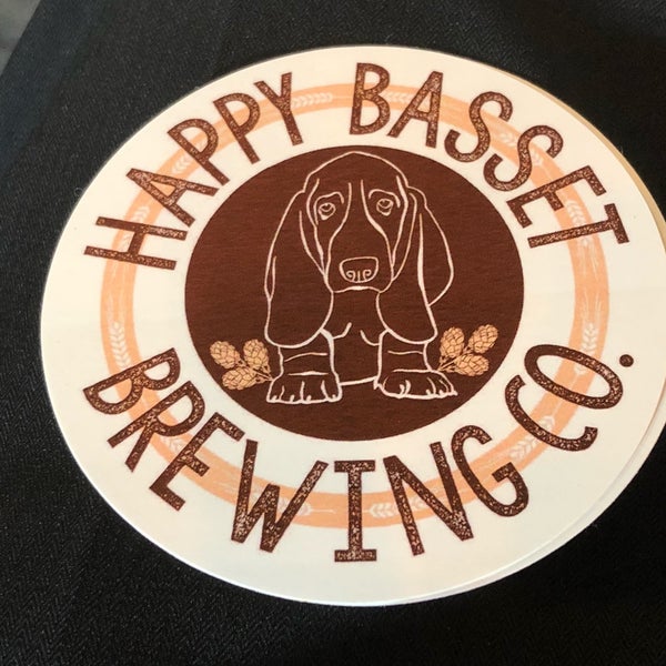 Photo taken at Happy Basset Brewing Company by Benton on 3/15/2018