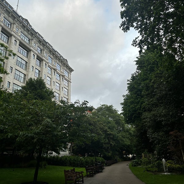 Photo taken at Victoria Embankment Gardens by A on 5/22/2024