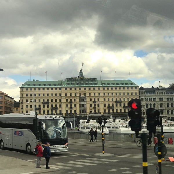 Photo taken at Grand Hôtel Stockholm by Orhan C. on 5/7/2019