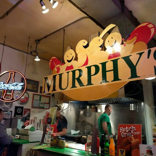Photo taken at Murphy&#39;s Red Hots by Tyler C. on 3/6/2016