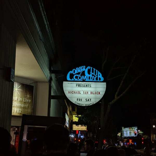 Photo taken at Cobb&#39;s Comedy Club by Tyler C. on 6/16/2019