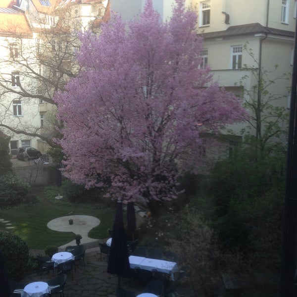 Photo taken at Hotel München Palace by Александр М. on 4/24/2013