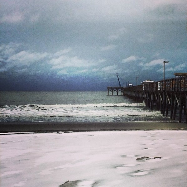 1/29/2014 tarihinde Peter G.ziyaretçi tarafından Springmaid Pier'de çekilen fotoğraf