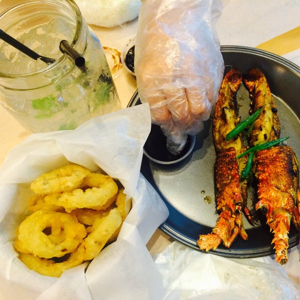 Seafood in a Bucket Seafood Restaurant in Dubai