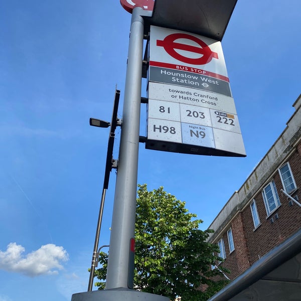 Photos at Hounslow West Station Bus Stop C Bus Stop in Hounslow West