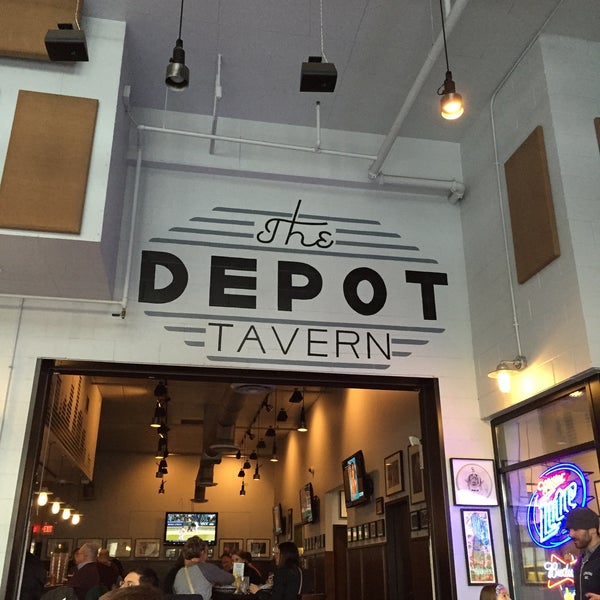 Photo taken at The Depot Tavern by Kristin A. on 4/10/2015