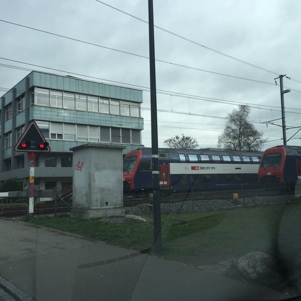 Photo taken at Bahnhof Uster by Peter G. on 11/30/2015