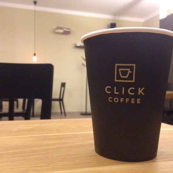 Photo taken at Click Coffee by Radka H. on 1/22/2016