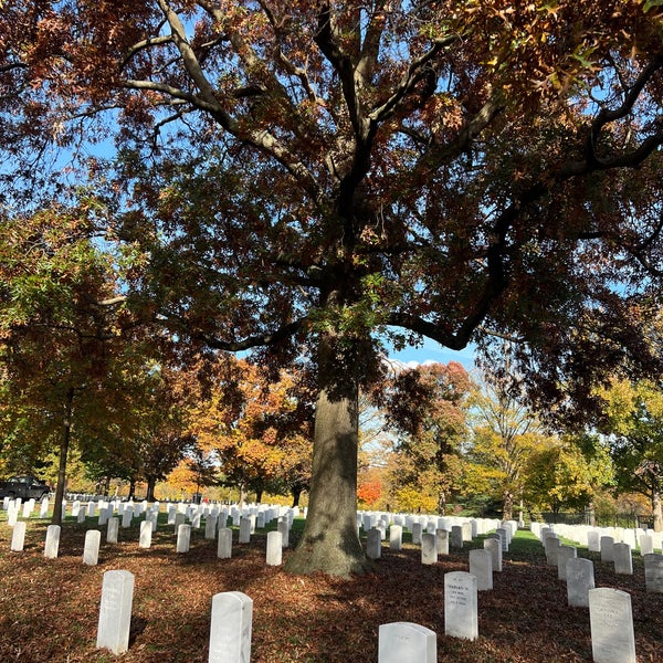 11/4/2022 tarihinde Paudrey H.ziyaretçi tarafından Arlington National Cemetery'de çekilen fotoğraf