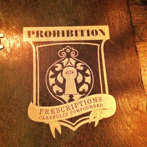 Foto scattata a Prohibition da 🇬🇧Al G. il 4/30/2013