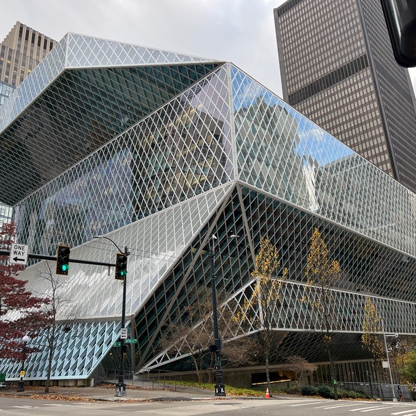 Photo taken at Seattle Central Library by Bill H. on 11/28/2022