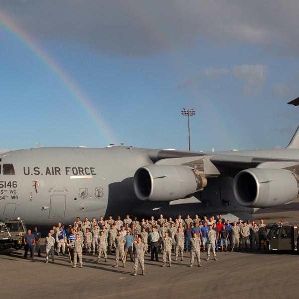 Hickam AFB AMCC Military Base in Honolulu