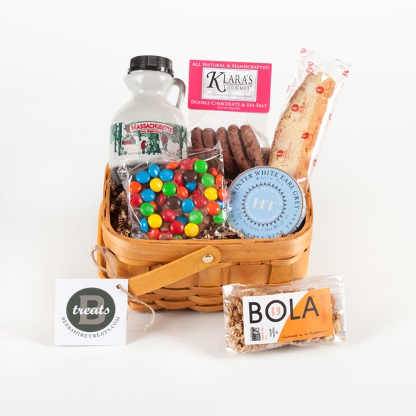 The Teaser Gift Basket!  Introduction to some of the fine treats our local vendors have to offer.