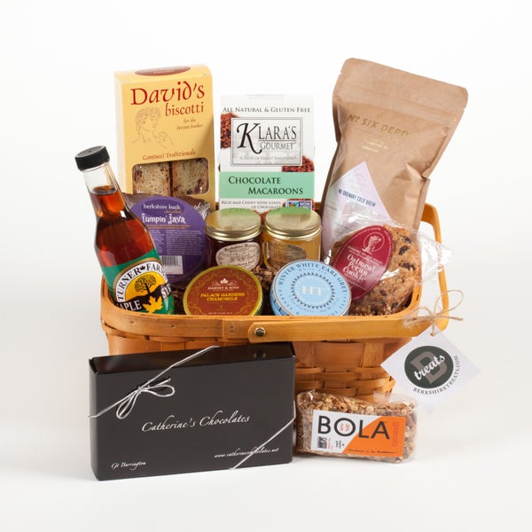 The Great Barrington Gift Basket!  Has most of our local vendors items in this basket.