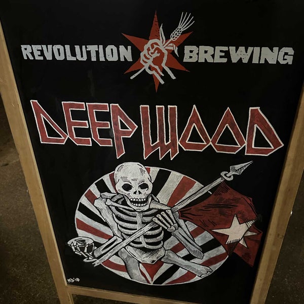 Photo taken at Revolution Brewing by John D. on 1/21/2023
