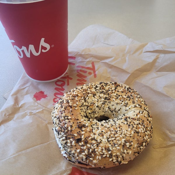 Cream Cheese Bagel Tim Hortons