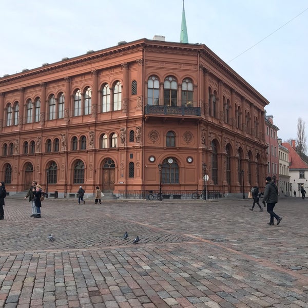 Photo taken at Art Museum “Riga Bourse” by cornpotage2000 on 2/19/2019
