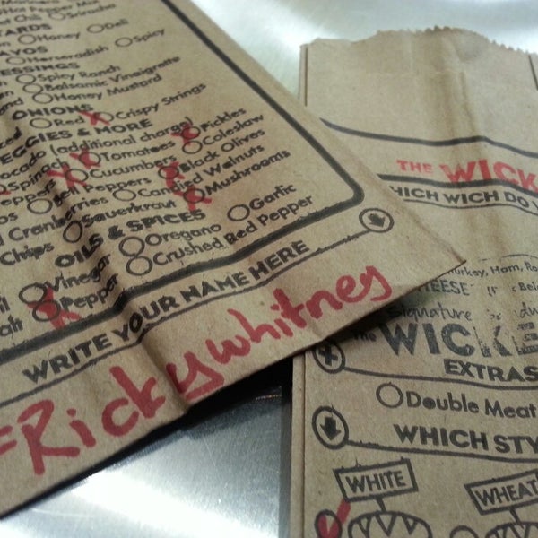 Foto diambil di Which Wich Superior Sandwiches oleh Ricky C. pada 9/14/2013